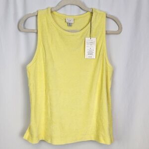 Women's A New Day Yellow Valuer Tank Top Size S & M NWT